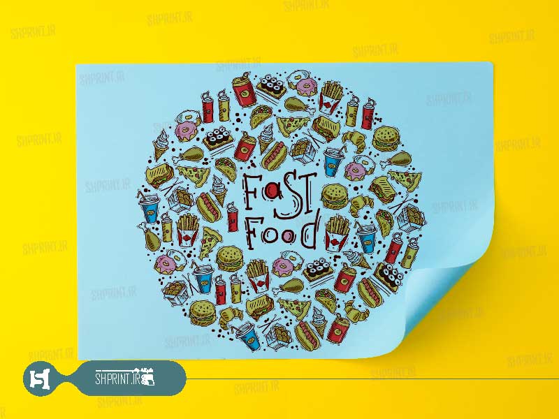 چاپ کاغذ کف سینی چاپ کاغذ کف سینی