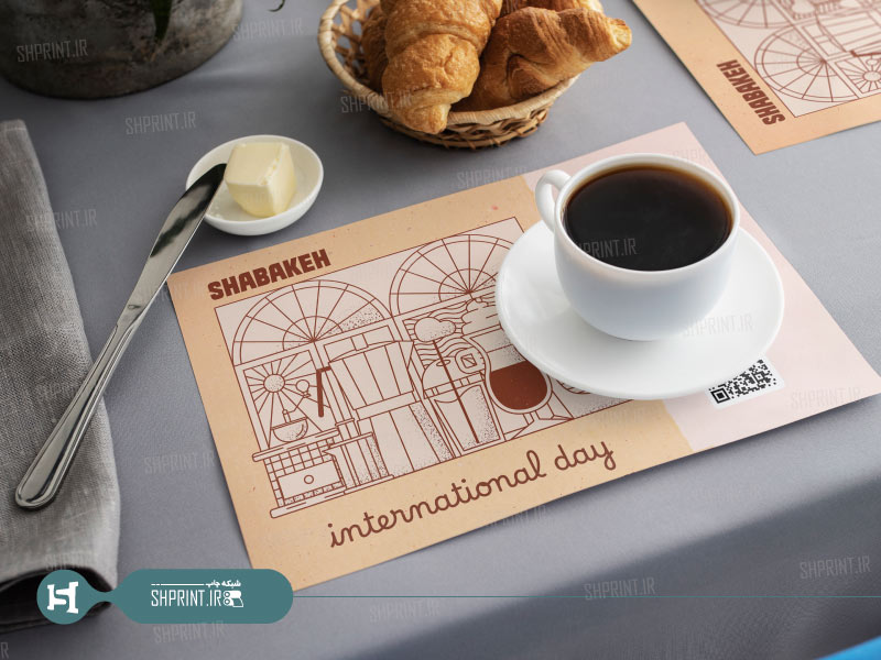 چاپ کاغذ کف سینی چاپ کاغذ کف سینی