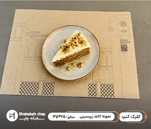 چاپ کاغذ زیر سینی