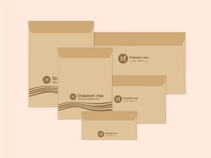 قیمت چاپ پاکت نامه